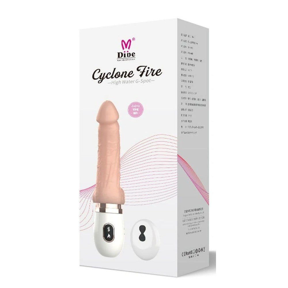 Dibe Cyclone Uzaktan Kumandalı Fire Thrusting İleri Geri Hareketli Seks Makinesi