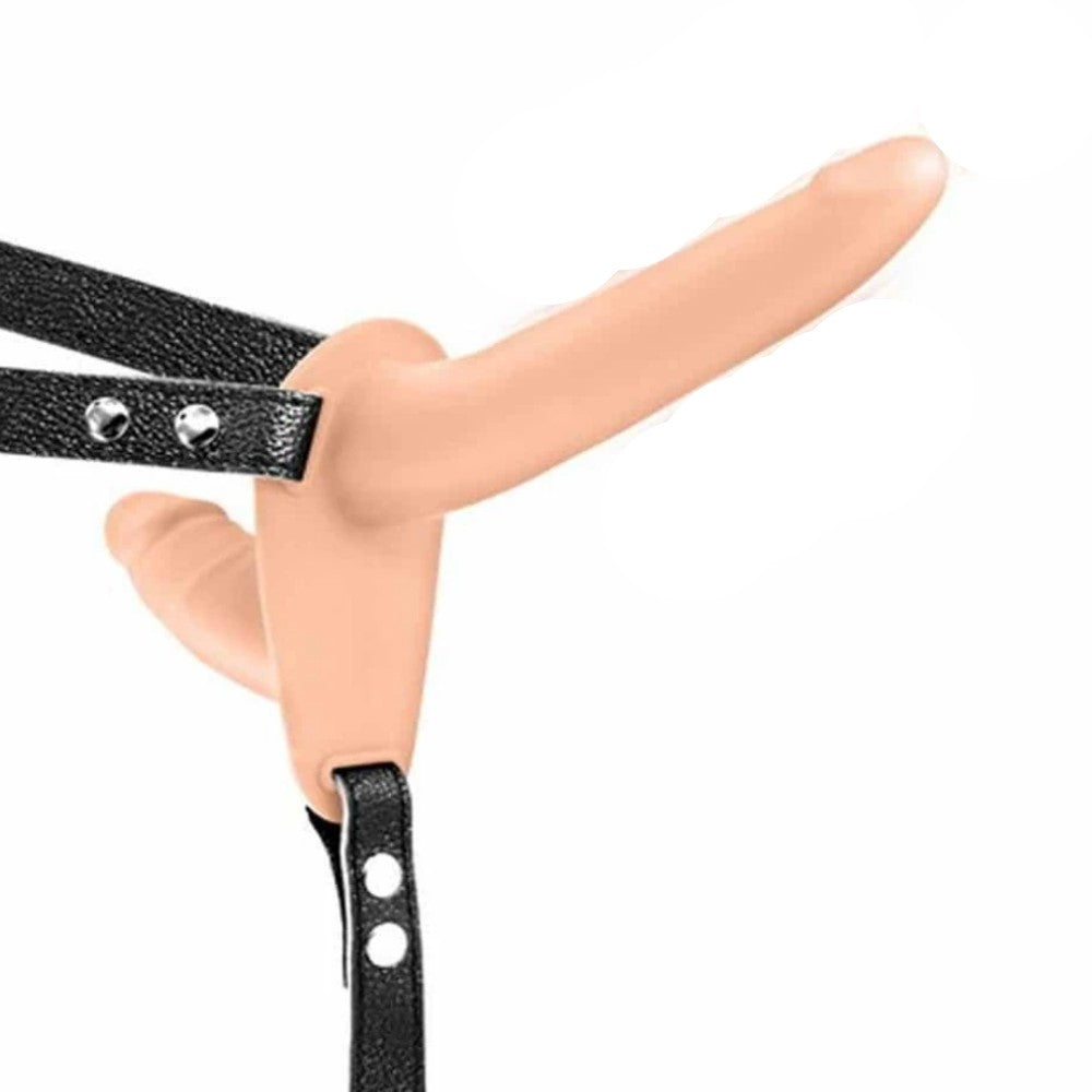 Fetish Fantasy Series Double Penetrix Strap-On Biseksuel Dildo Flesh