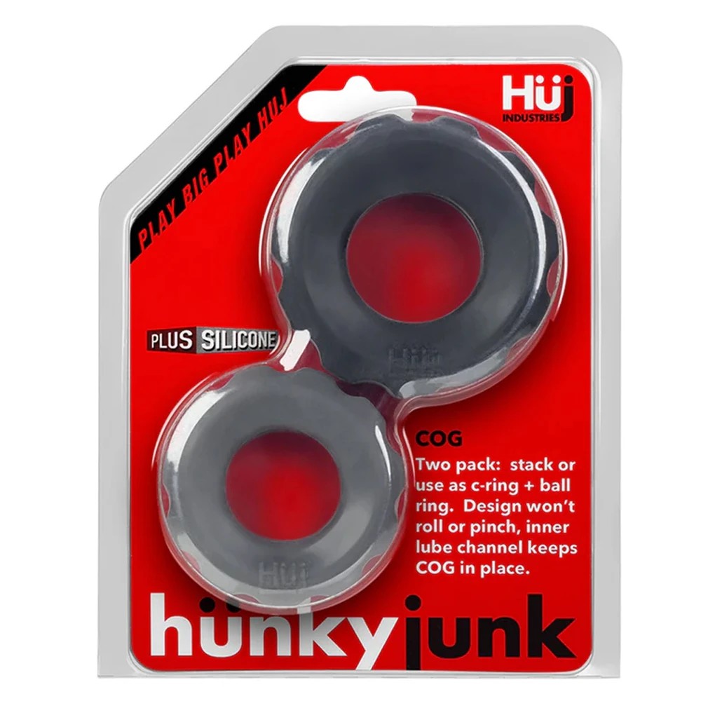 Hunkyjunk COG 2 Size Plus Silicone Cock Ring Penis Halkası