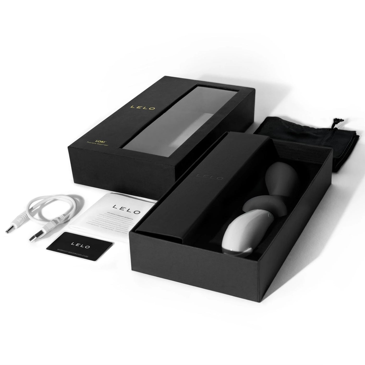 Lelo Loki Hareketli Prostate Massager Vibratör Black