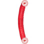 Doc Johnson Crystal Jellies 30 Cm Çift Taraflı Realistik Jel Penis