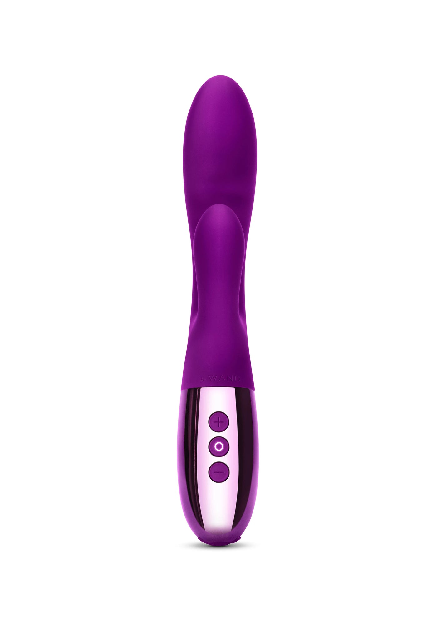 Le Wand Blend Rechargeable Şarjlı Tavşan Vibratör-Purple
