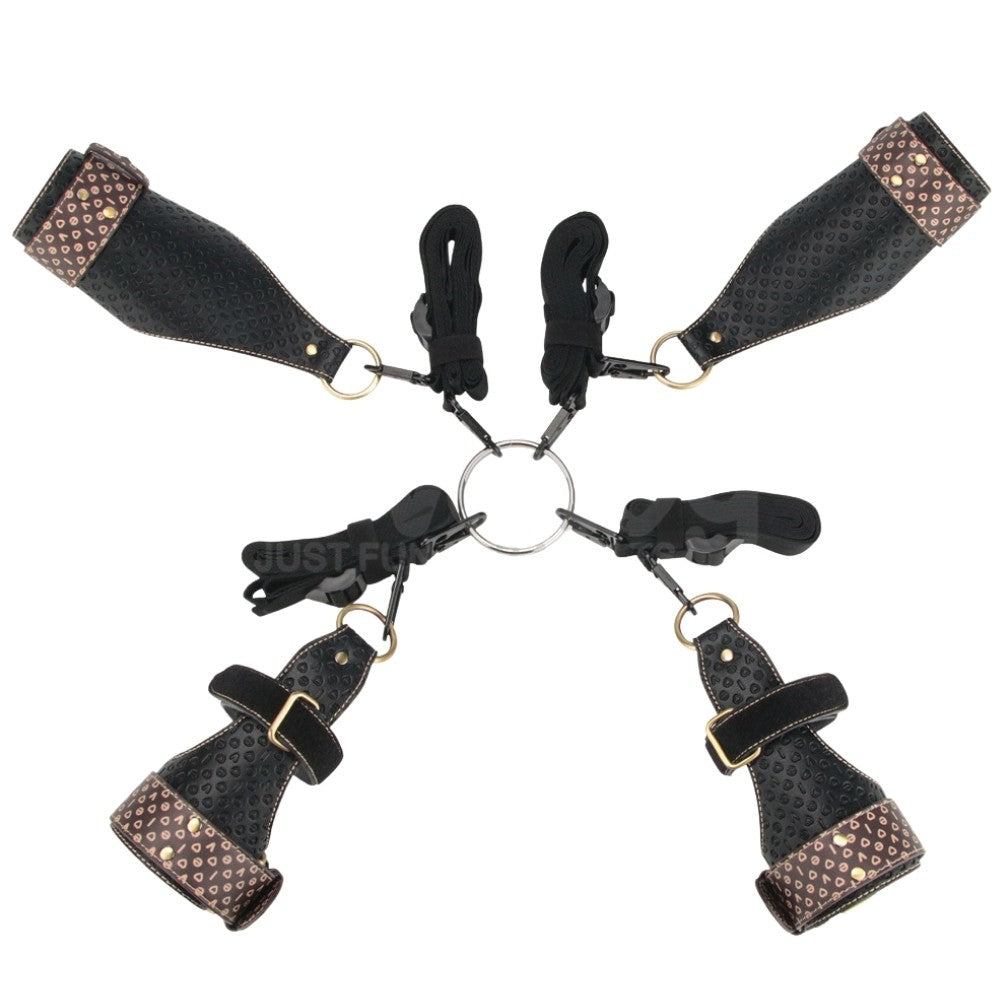 Lovetoy Rebellion Reign Under Mattress Restraint Yatak Bağlama Seti LV761213