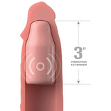 Pipedream Fantasy X-Tensions Elite Vibrating 3'' Plug Titreşimli Penis Kılıfı