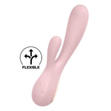 Satisfyer Mono Flex Telefon Kontrollü Rabbit Vibratör-Pink