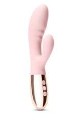 Le Wand Blend Rechargeable Şarjlı Tavşan Vibratör-Pink