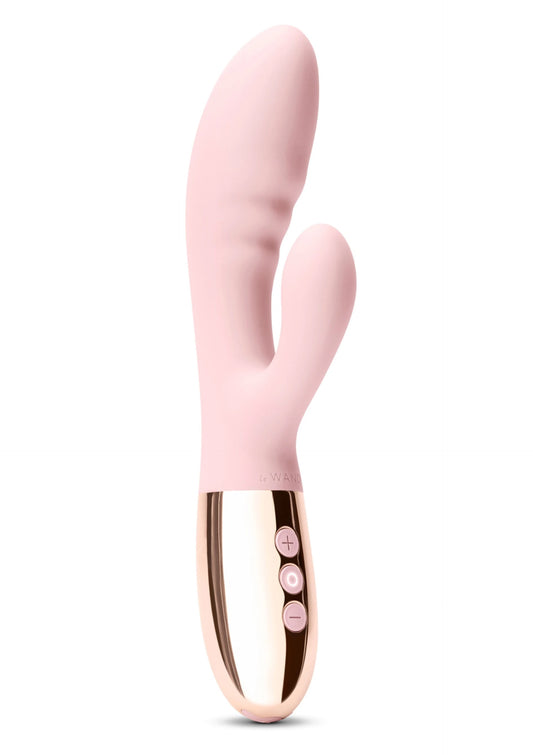 Le Wand Blend Rechargeable Şarjlı Tavşan Vibratör-Pink