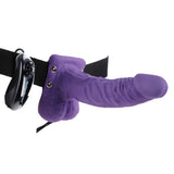 Fetish Fantasy Series 7 İnch Vibrating Hollow Strap-On Titreşimli İçi Boş Kemerli Penis