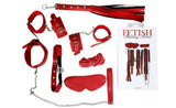 Erox Fetish Fantasy Series 7 Pcs. Fetiş Pozisyon Seti - Kırmızı