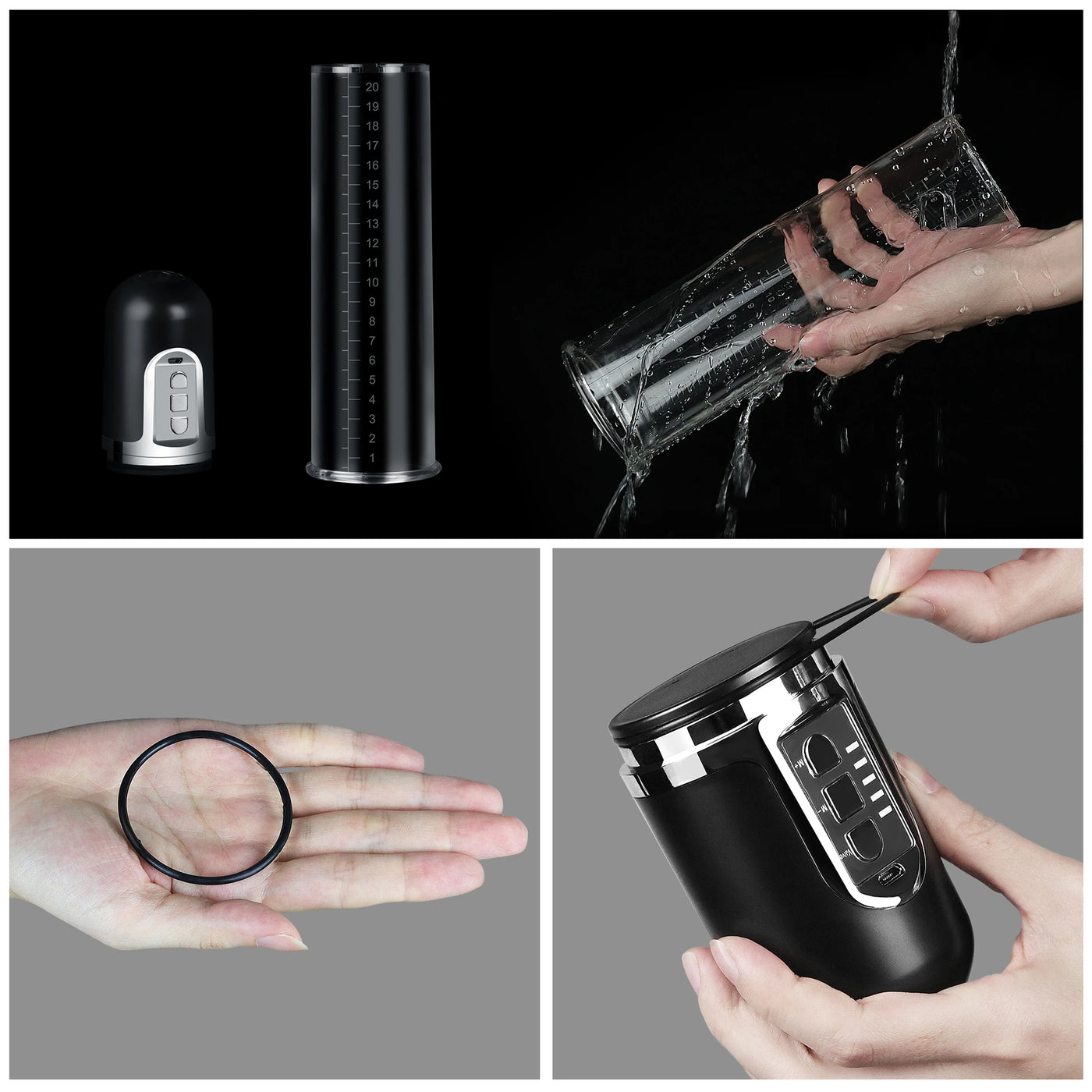 Lovetoy Maximizer Vorx VX5 Şarj Edilebilir Ultra Güçlü Penis Pompası
