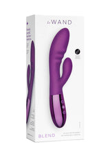 Le Wand Blend Rechargeable Şarjlı Tavşan Vibratör-Purple
