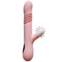 Erox Licking Life İleri Geri Hareketli Klitoral Stimülasyon Vibratör-Pink