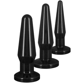 ToyJoy Anal Play Jelly Texture Anal Kit Anal Başlangıç Seti-Black