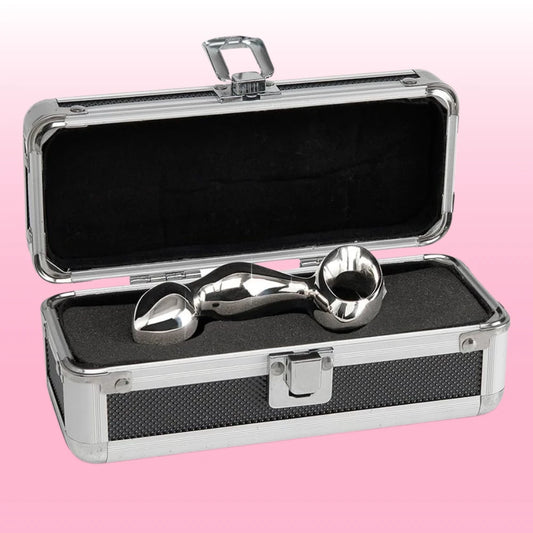 Pipedream Metal Worx Luv Plug Boğumlu Metal Anal Plug
