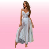 Erox Night Wear Dress Seksi Dantel Gecelik