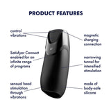 Satisfyer Men Vibration Telefon Kontrollü Mastürbatör