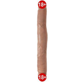 Pipedream King Cock 12 İnc Slim 30 Cm Çift Başlı Karamel Rengi Realistik Penis