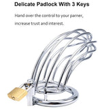 Erox Dreams Breathable Cage Metal Penis Kilidi 45 Mm