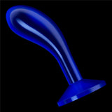 Lovetoy Flawless Clear Prostate Plug 15 Cm Blue Silikon Anal Plug LV310319