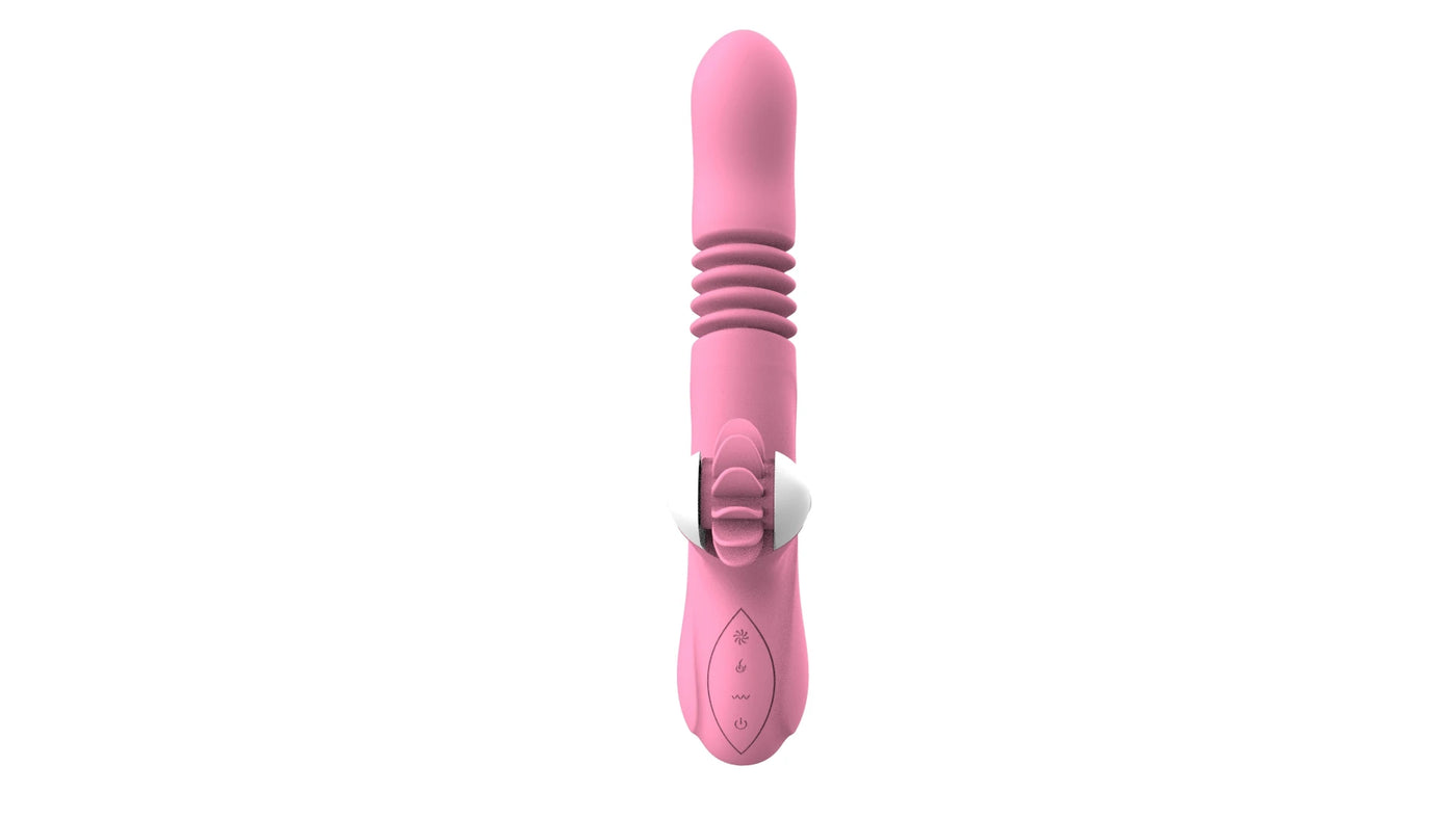 Erox Licking Life İleri Geri Hareketli Klitoral Stimülasyon Vibratör-Pink