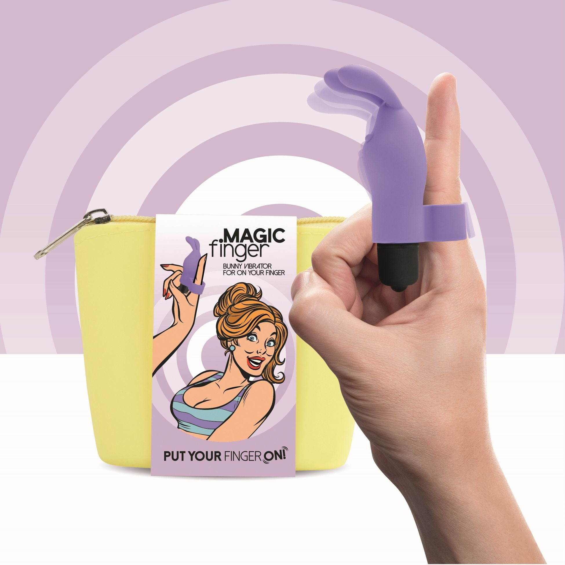 FeelzToyz Magic Finger Parmak Vibratör Purple