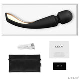 Lelo Smart Wand 2 Medium Professional Masaj Wand Vibratör-Black