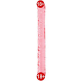 Doc Johnson 45 Cm Çift Başlı Pembe Realistik Jel Penis