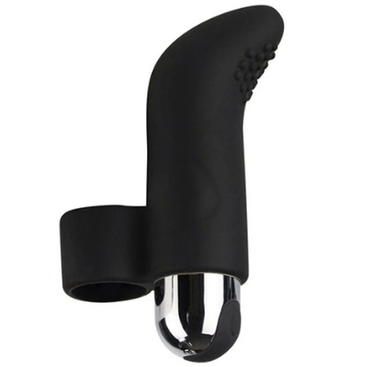 Erox Finger Vibe Çift Yönlü USB Şarjlı Parmak Vibratör-Black