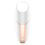 Satisfyer Love Triangle Telefon Kontrollü Emiş Güçlü Vibratör-Whtie