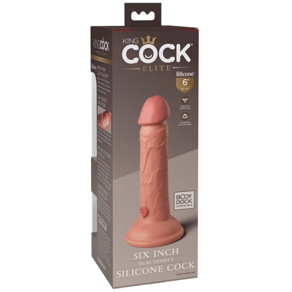 Pipedream King Cock Elite 15 Cm Dual Density Silicone Cock Realistik Penis