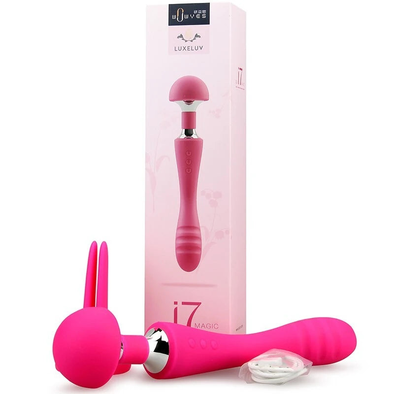 Wowyes Luxeluv İ7 Rose Red Güçlü ve Şık Tasarım Masaj Vibratör