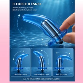 Erox The Anal Fantasy Solid 2 Fonksiyonlu Anal Vibratör