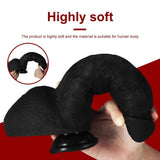 Xise Dildo Series Neptune Natural Doku Realistik Penis XS-WBB10052-Black