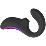 Lelo Enigma Dual Stimulation Sonic Massager Black Çift İşlevli Vibratör