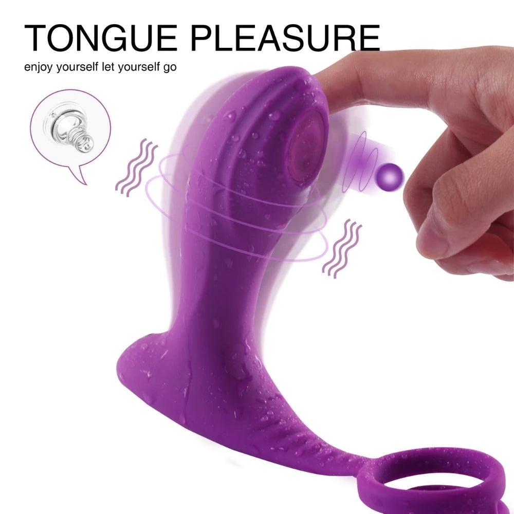 Shequ Mesue Couple Halkalı Prostat Masaj Vibratör