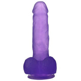 Lovetoy Jelly Studs Purple Medium 17 cm Kemerli Jel Dildo LV3101