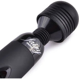 Erox Fairy Wand Güçlü Titreşimli Elektrikli Masaj Aleti-Black