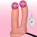 Lovetoy Vibrating Unisex Hollow Strap On Belden Bağlamalı Çift Taraflı Penis LV3006