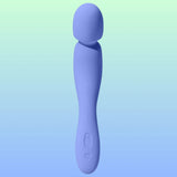 Dame Products Com Wand Massager Blauw Güçlü Masaj Vibratörü