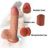 Shequ Crowley Dildo Series Belden Bağlamalı 18 cm Strapon Realistik Penis