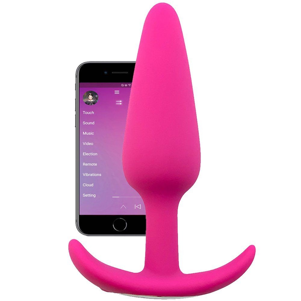 Erox Nano Deep Rose Telefon Kontrollü Anal Vibratör