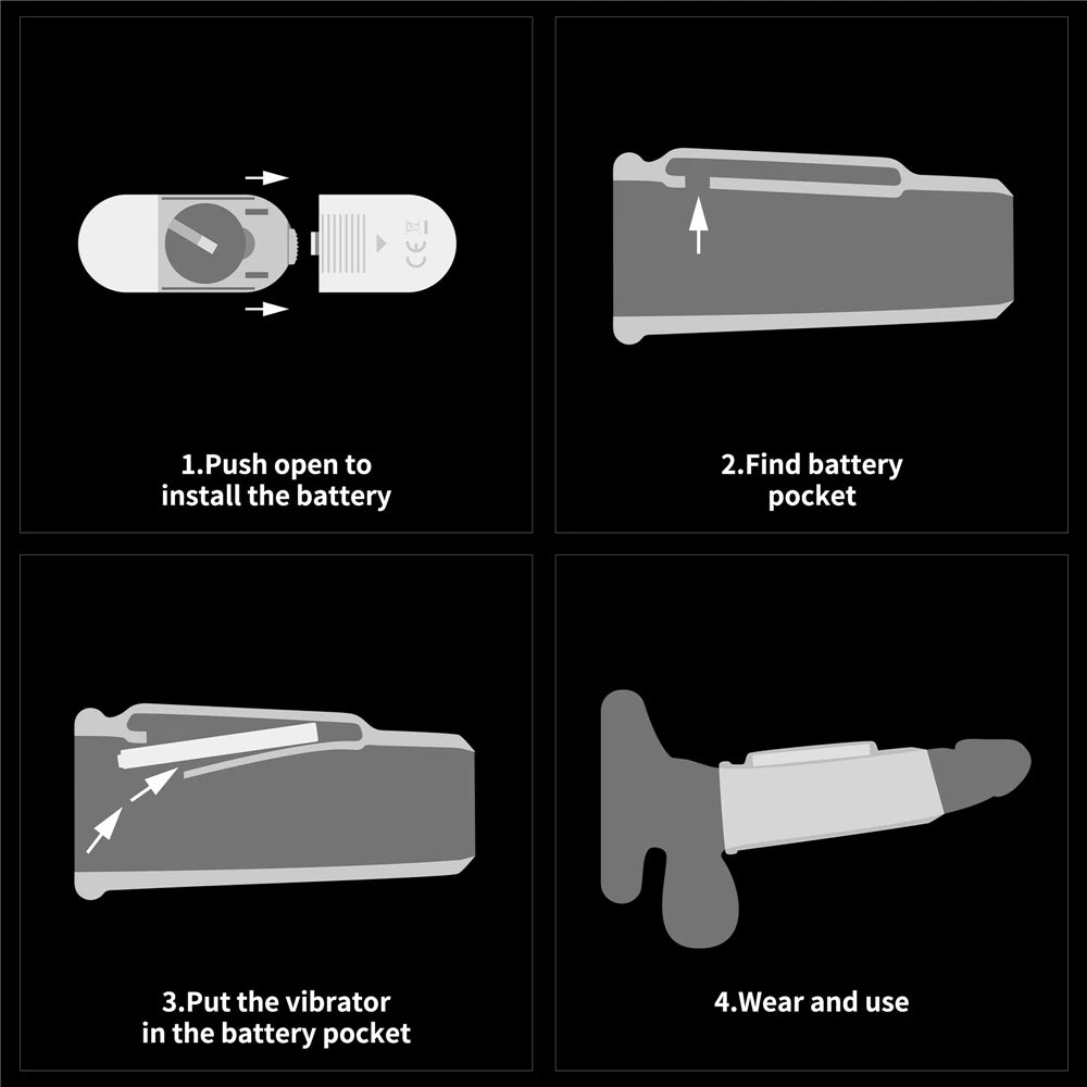 Lovetoy Spiral Knights Ring Titreşimli Yarım Penis Kılıfı