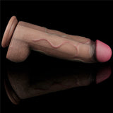 Lovetoy Dual Layered Silicone Cock 30 Cm Büyük Realistik Penis LV411063