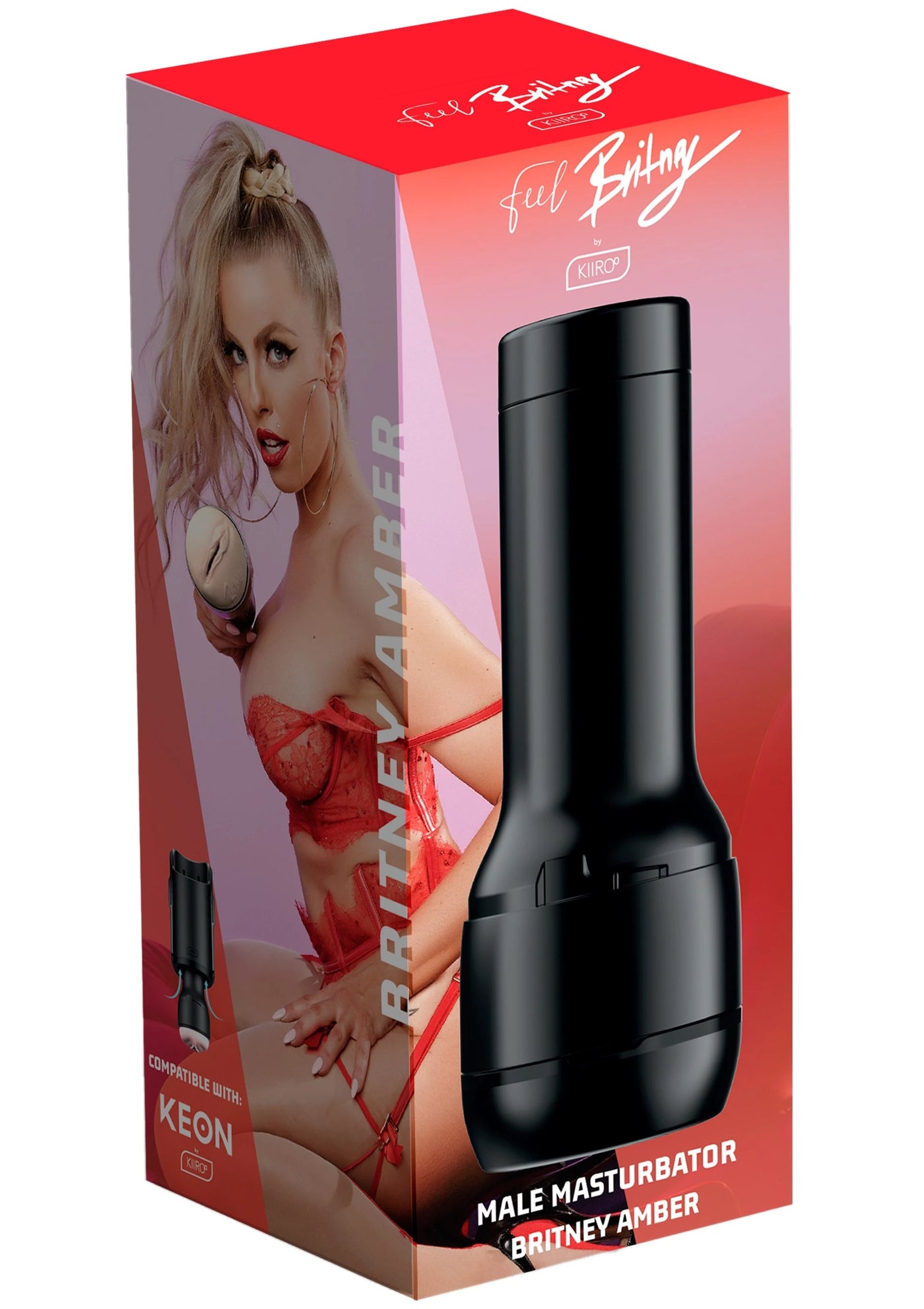 Kiiroo Stars Collection Strokers Feel Britney Amber Vajina Mastürbatör