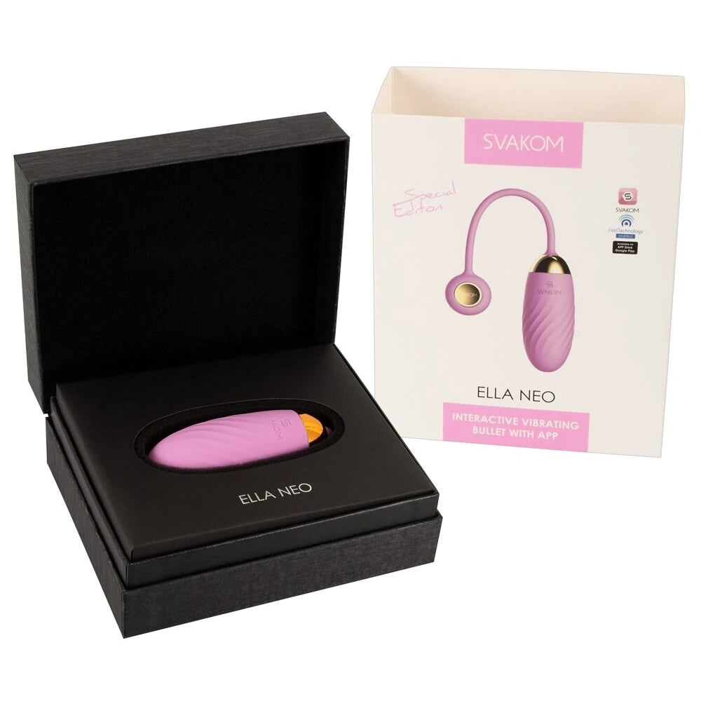 Svakom Ella Neo Telefon Kontrollü Mini Vibratör-Pink