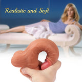 Shequ Dildo Series Diego Natural Doku 19 Cm Realistik Penis