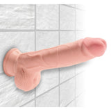 Pipedream King Cock 9 İnch Triple Density Cock with Balls Realistik Penis