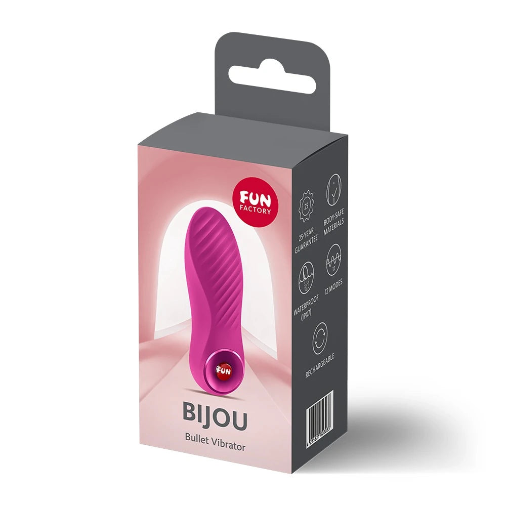 Fun Factory Bijou Şarj Edilebilir Kompakt Vibratör