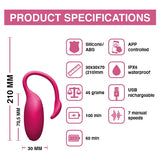 Magic Motion Flamingo Telefon Kontrollü Şarjlı Vibratör