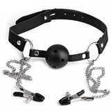 Erox Fetish Fantasy Series Breathable Ball Gag Göğüs Klipsi